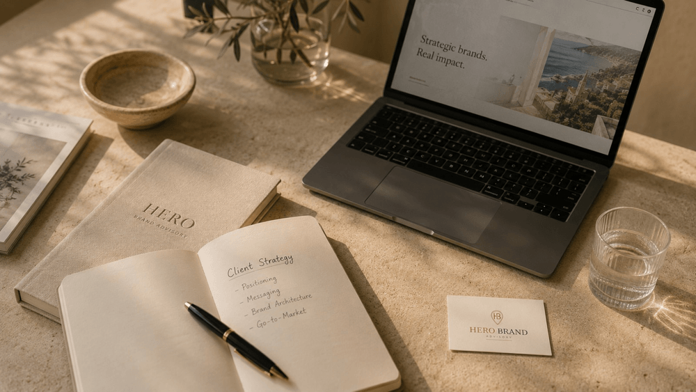Hero Brand Advisory — Mediterranean brand studio